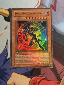 Yu-Gi-Oh! TCG Dark Magician of Chaos Invasion of Chaos Card IOC-065 1st Edition - Image 2