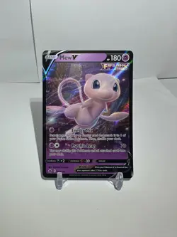 Mew V 060/159 Crown Zenith Sword & Shield Ultra Rare Pokemon TCG Card NM - Image 1