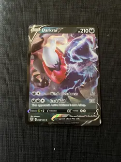 Pokemon Darkrai v Astral Radiance Holo Ultra Rare Card 098/189 NM Condition - Image 1