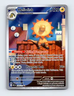 NM Heliolisk 229/217 ME: Ascended Heroes Illustration Rare Pokemon Card - Image 1