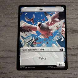 Rhino/Bird Token Card - Marvel Super Heroes Magic the Gathering MTG Foil NM - Image 1