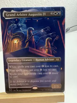 Magic The Gathering: Grand Arbiter Augustin IV (Borderless) Regular (NM) - Image 1