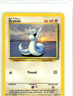 DRATINI - 26/102 - Base Set - Pokemon Card - PL - Image 1