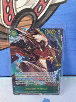 OP14-119 Dracule Mihawk FOIL SEC Alt Art One Piece TCG English Card M/NM - Image 1