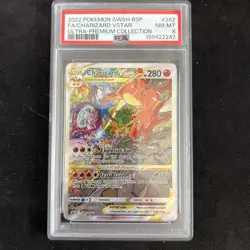 Charizard VSTAR SWSH262 SWSH: Sword & Shield Promo Cards Holo PSA 8 - Image 1