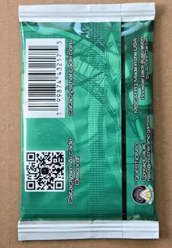 Cataclysm Arcade TCG Kickstarter Early Bird 15 Card Booster Pack SEALED - Image 2