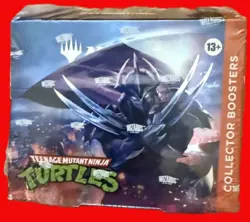MtG Magic the Gathering TEENAGE MUTANT NINJA TURTLES COLLECTOR BOOSTER BOX - Image 1