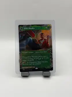 MTG, Miles Morales FOIL (0211) (Borderless) Marvel's Spider-Man - Image 1