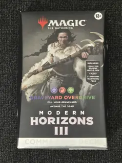 Graveyard Overdrive Commander Deck Magic The Gathering Modern Horizons 3 Sealed - Image 1