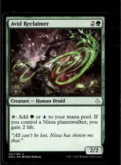 MTG Avid Reclaimer 201/199 Hour of Devastation Lot 3 LP - Image 1