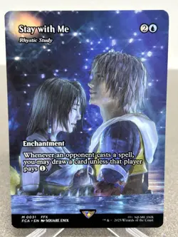 Stay with Me - Rhystic Study (Showcase) Final Fantasy: Through the Ages Regular - Image 1