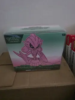 Pokemon Scarlet & Violet Paradox Rift Pokemon Center ETB Iron Valiant Sealed - Image 1