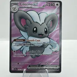 Pokemon TCG Cinccino Full Art 105/086 Chaos Rising Ultra Rare Near Mint NM - Image 1