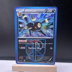 Pokemon TCG Umbreon Plasma Freeze Holo Rare 64/116 - Image 1