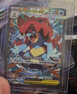 Pokemon TCG Ascended Heroes Mega Feraligatr EX 274/217 SIR Mint - Image 1