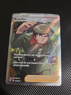 Brandon - 188/195 - Silver Tempest Full Art Ultra Rare - Pokemon TCG - NM - Image 1