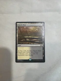 Magic the Gathering Marsh Flats Rare Land Regular 248 Modern Horizons 2 - Image 2