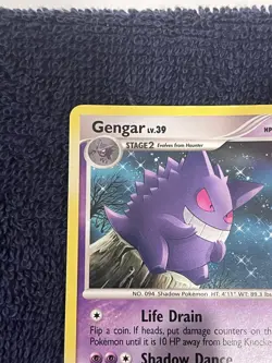 Pokemon TCG Gengar 27/130 Diamond & Pearl Regular Rare English 2007 - Image 5