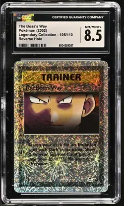 Pokemon The Boss's Way Legendary Coll. Reverse Holo #105/110 CGC 8.5 - Image 1