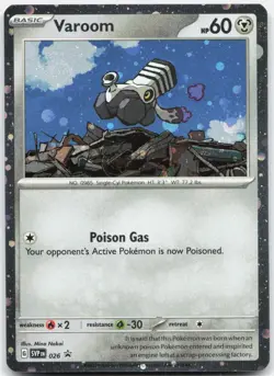 Varoom (Cosmos Holo) 026 Holo Promo Scarlet & Violet Promo Pokemon Holo NM - Image 1