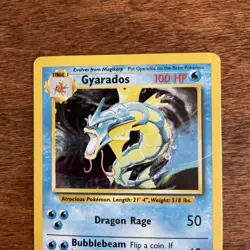 Pokemon TCG Gyarados Base Set 6/102 Holo 1999-2000 Base Set LP- - Image 3