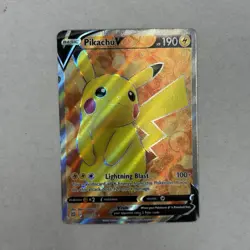 Pikachu V (Full Art) 157/172 Swsh09: Brilliant Stars Holo - Image 1
