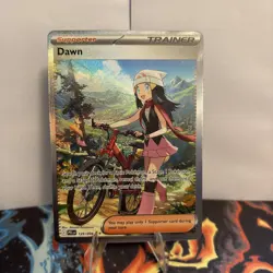 Dawn 129/094 Pokemon TCG Trainer Me02: Phantasmal Flames Holo SIR - Image 1