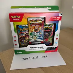 Pokemon TCG First Partner Illustration Collection Series 1 2026 ✅ New & Sealed ✅ - Image 1
