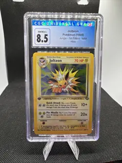 1999 Pokemon Jungle Jolteon HOLO Rare #4 CGC 8.5 NM/Mint+ - Image 1