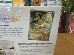 Pokemon Prismatic Evolutions Pokemon Center Elite Trainer Box ETB Factory Sealed - Image 3