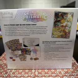 Pokemon Scarlet & Violet: Prismatic Evolutions ETB Sealed Elite Trainer Box - Image 4