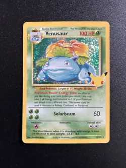 Pokemon TCG Venusaur Holo Celebrations 25th Anniversary - Image 1