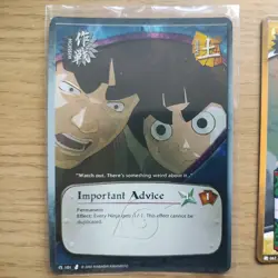 Naruto Bandai TCG CCG Bundle - X7 Rock Lee Guy Sensei Cards Rare Holo Foil - Image 4