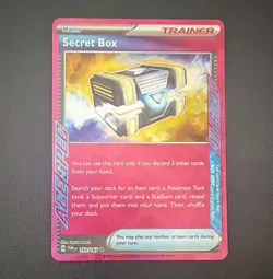 Pokemon TCG Twilight Masquerade Secret Box 163/167 ACE SPEC Holo - Image 1