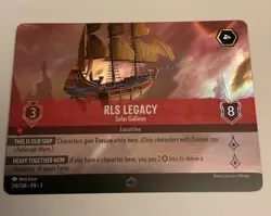 RLS Legacy - Solar Galleon (Enchanted) 216/204 Into the Inklands Holo - Image 1