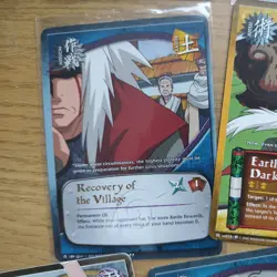 Naruto Bandai TCG CCG Bundle - X10 Jiraiya Cards Rare Gold Foil Holo + Full Art - Image 4