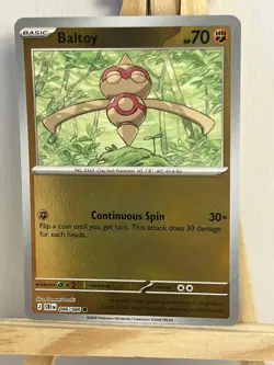 Baltoy Common Reverse Holo Chaos Rising ME04 046/086 Pokemon NM 2026 - Image 1