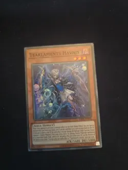 YUGIOH Super Rare Tearlaments Havnis OP21-EN006 - Image 1
