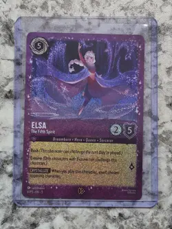 Elsa - The Fifth Spirit 6 Disney Lorcana Promo Cards Holo - Image 1
