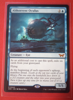 Abhorrent Oculus Duskmourn: House of Horror Regular Mint - Image 1