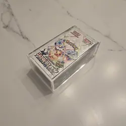 Pokemon Japanese Booster Box Acrylic Case - Magnetic Lid & UV Protection - Image 3