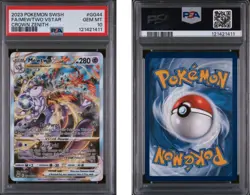 2023 POKEMON SWORD AND SHIELD CROWN ZENITH GG44 FULL ART/MEWTWO VSTAR - PSA 10 - Image 2