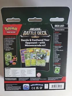 Meowscarada EX Pokemon TCG Deluxe Battle Deck - New - Sealed - Image 2