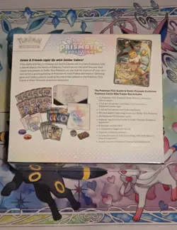 Prismatic Evolutions Pokemon Center Elite Trainer Box PC ETB Factory Sealed - Image 2