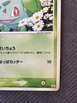 Pokemon | Bulbasaur 051/ADV-P Promo Meiji Chocolate 2004 Japanese Vintage Rare - Image 5