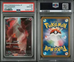 2023 Pokemon SV2a Japanese Charmander Art Rare PSA 10 - Image 3