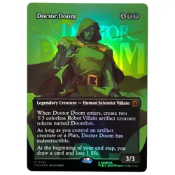 Doctor Doom (Borderless) (365) MSH MTG Foil NM #365 - Image 1