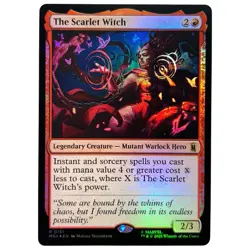 The Scarlet Witch MSH MTG Foil NM #151 - Image 1