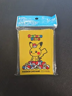 Pikachu Pokemon Dolls Red Ver. 64 Sleeves Japanese Pokemon Center Official - Image 1