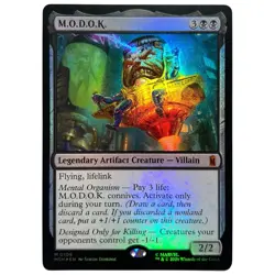M.O.D.O.K. MSH MTG Foil NM #106 - Image 1